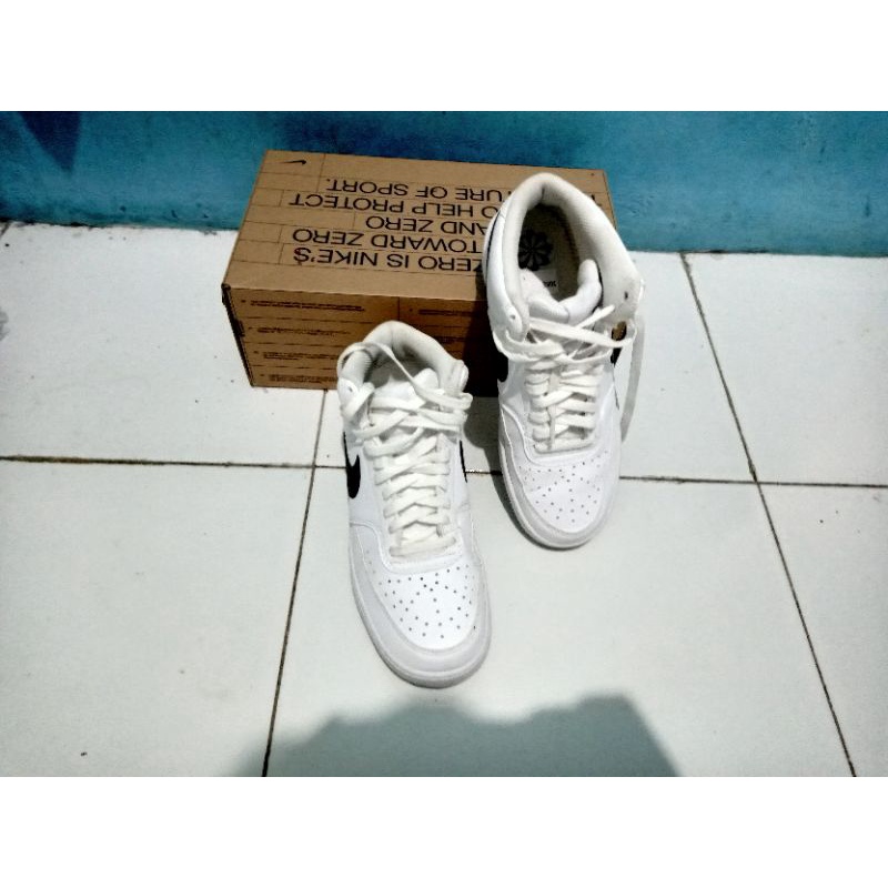 sepatu nike court vision mid