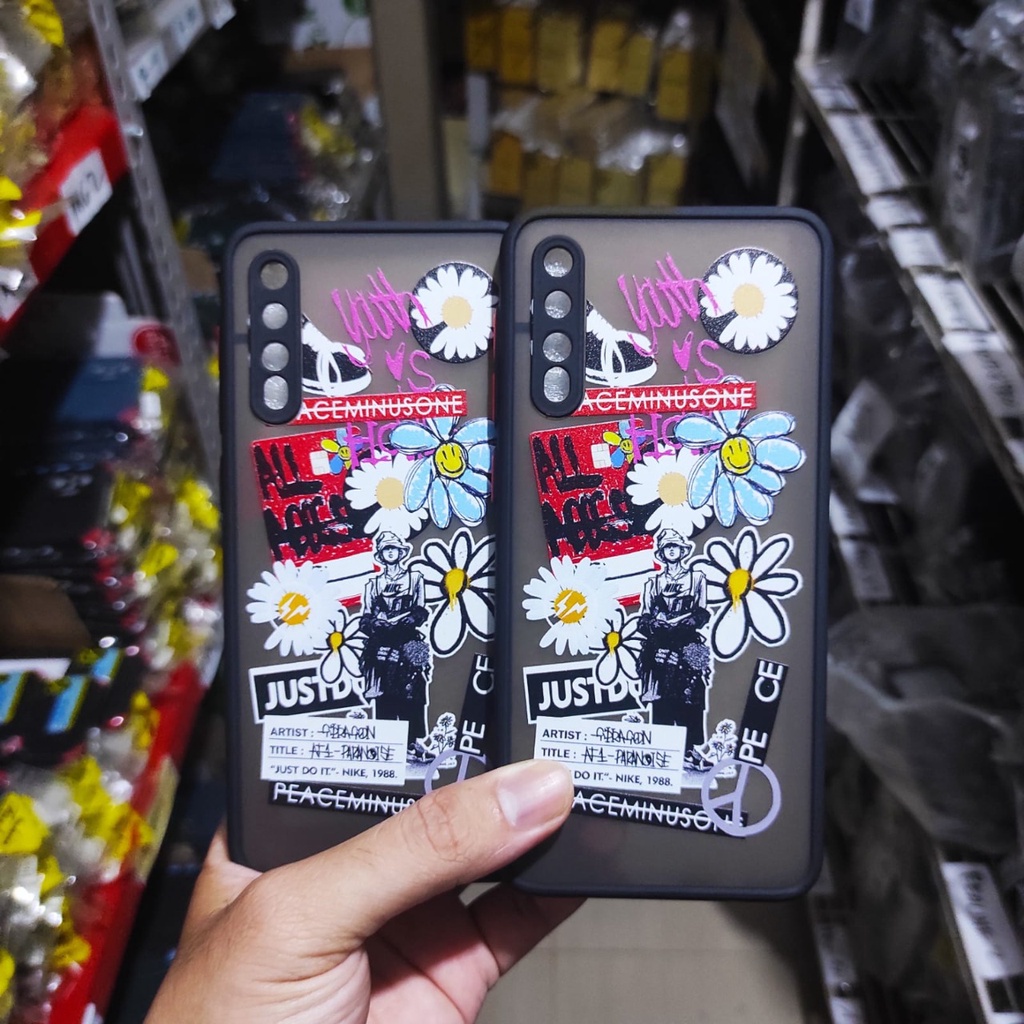 Case HP Samsung A50 A50S A30S Hard Casing ONE PIECE Lens Protection Terbaru