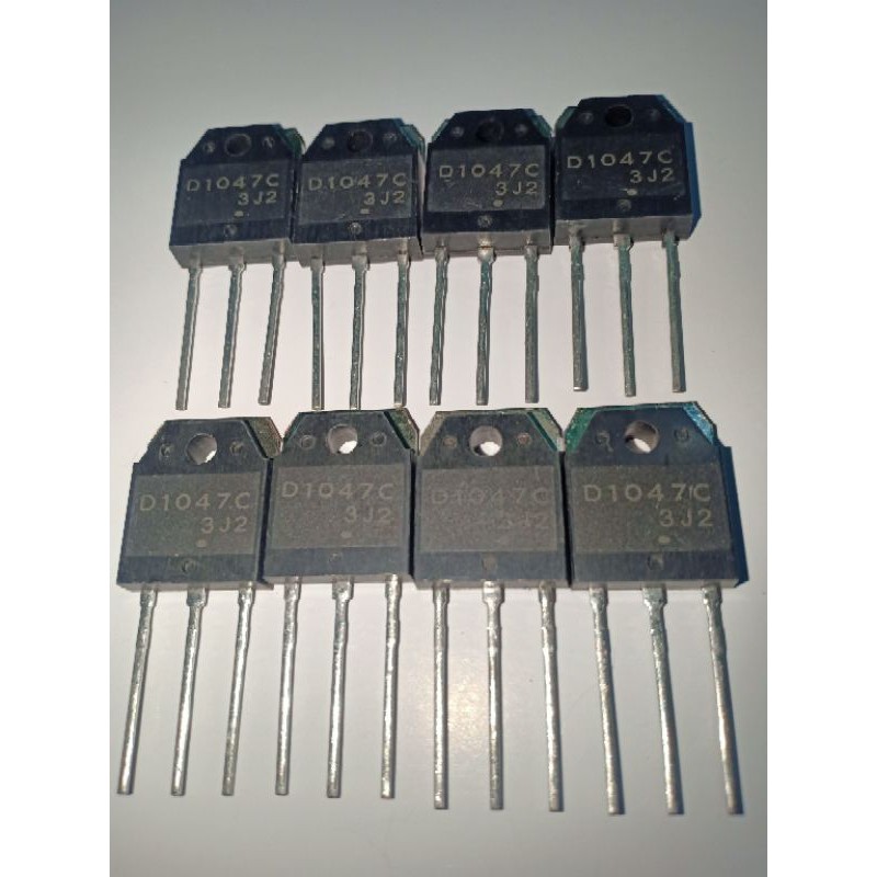 TRANSISTOR ASLI D-1047/ D-1047C  POWER AMPLY( KUALITAS BAGUS)