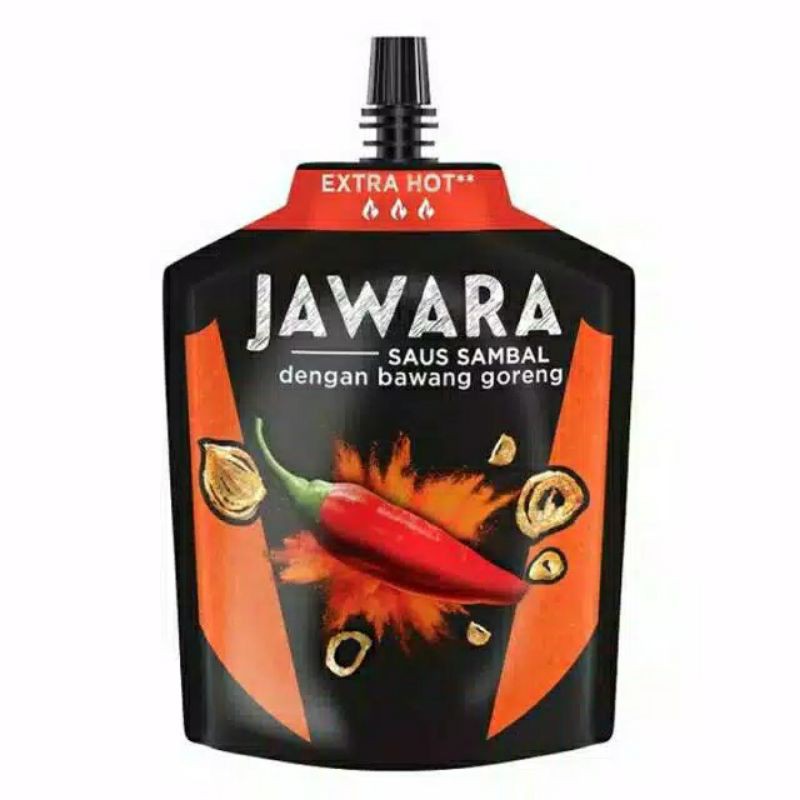 

JAWARA SAUS SAMBAL DENGAN BAWANG GORENG 120ML