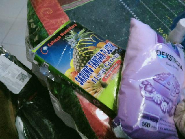 Sarung Tangan Plastik/ Hand Gloves