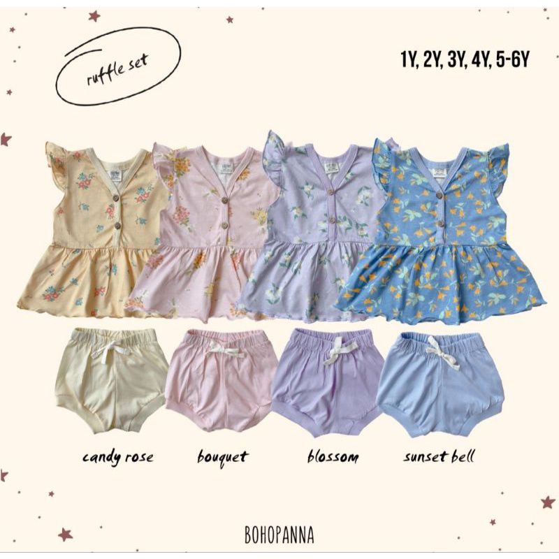 Ruffle Set Bohopanna 19