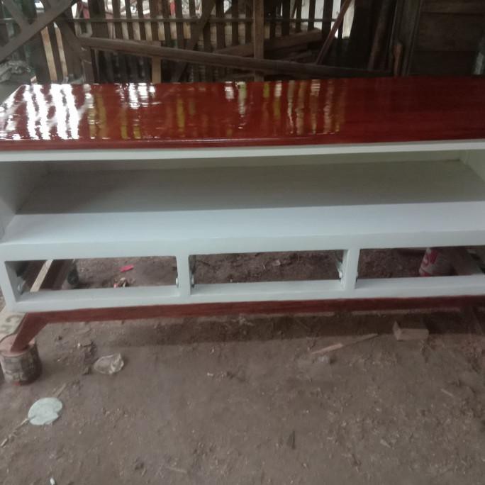Meja Tv Jati Belanda Manikawelashop
