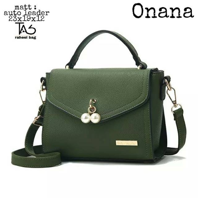 READY Shoulder Bag Tas Selempang Wanita Vintage Onana tas KEKINIAN