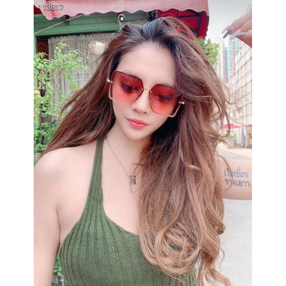 kacamata fashion lv wanita 2098