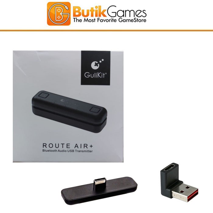Gulikit Route Air Bluetooth Adapter Wireless Audio Transmitter