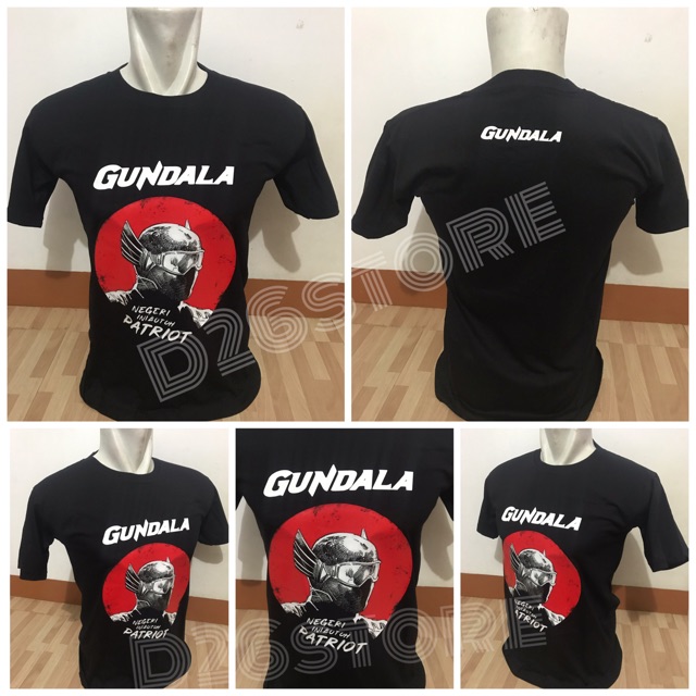 Kaos Gundala sancaka Helm & Goggle Gundala Negeri ini butuh Patriot ( Film Gundala )