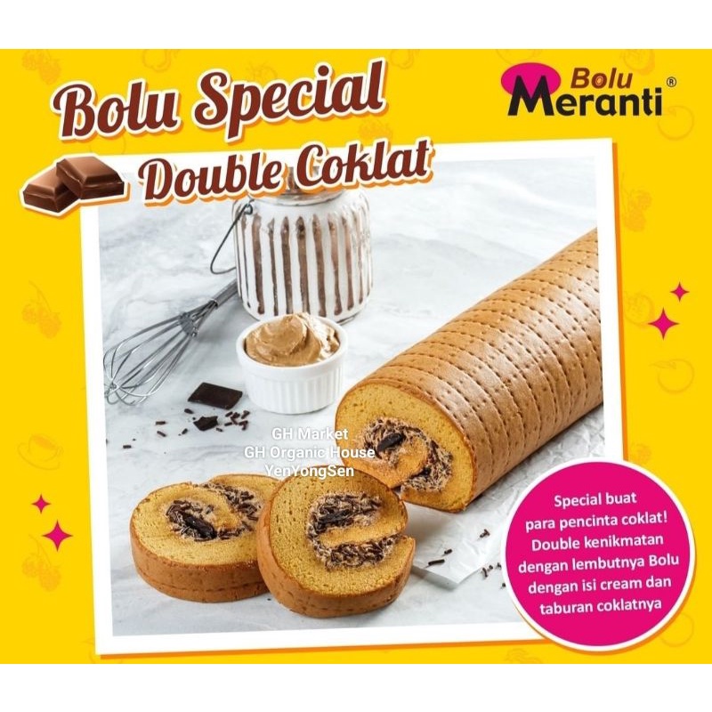 

Bolu Meranti Special Double Coklat / Kue Oleh Oleh Medan Buatan Baru