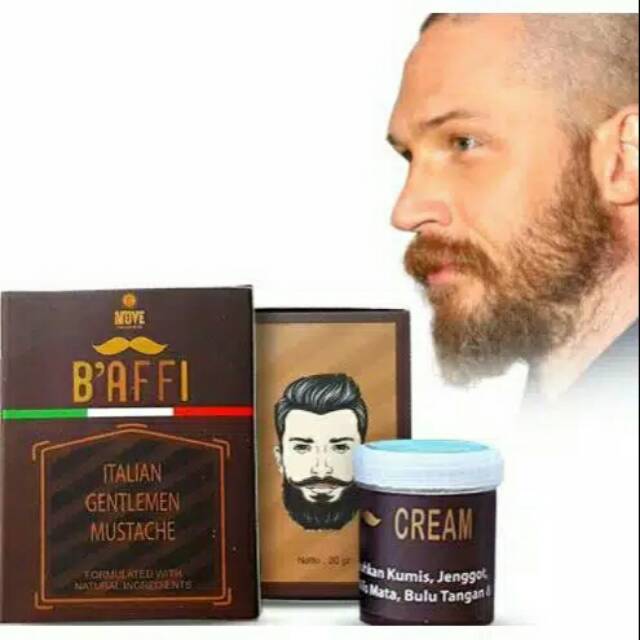 Cream Penumbuh Jenggot B'AFFI / PENUMBUH JENGGOT DAN KUMIS