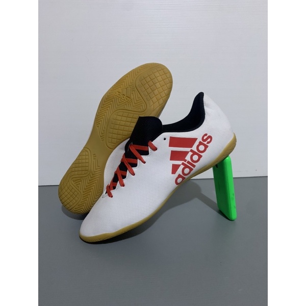 Sepatu ADIDAS X 17.4 FUTSAL WHITE Original Made in Indonesia