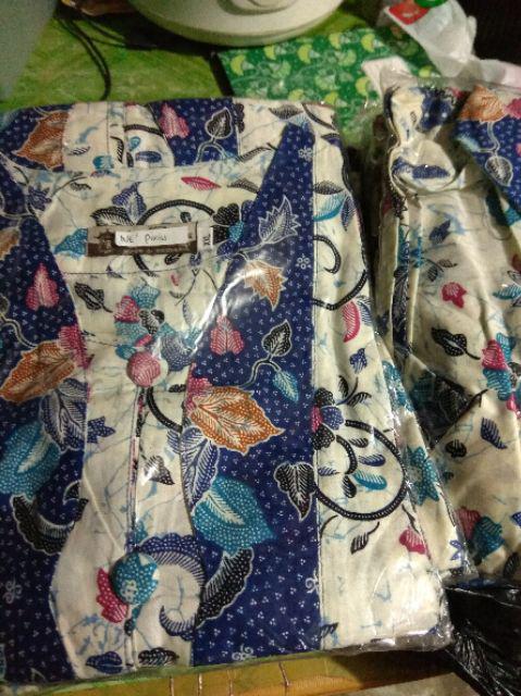 Sarimbit Couple Batik Rok N Blus Wanita Nadine Gentong