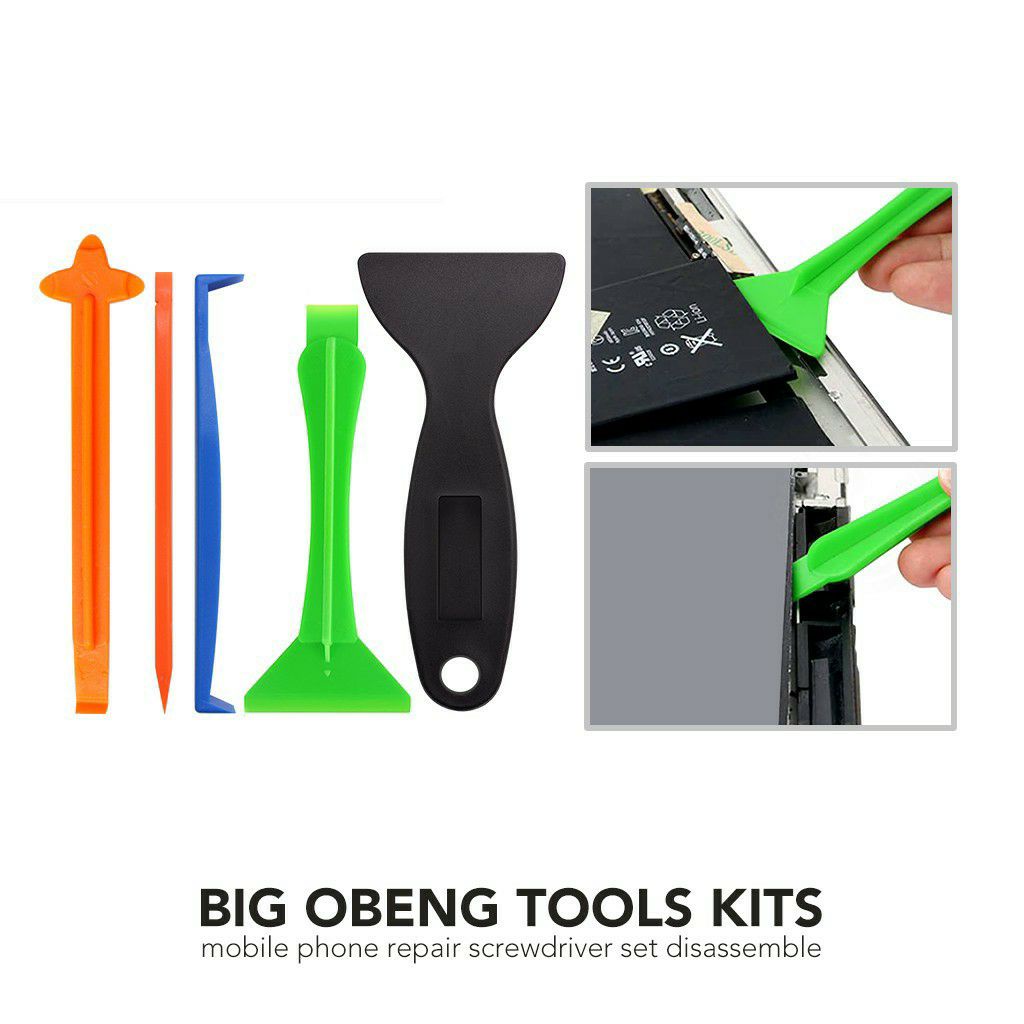 obeng set opening tools pembuka hp lengkap / alat servis