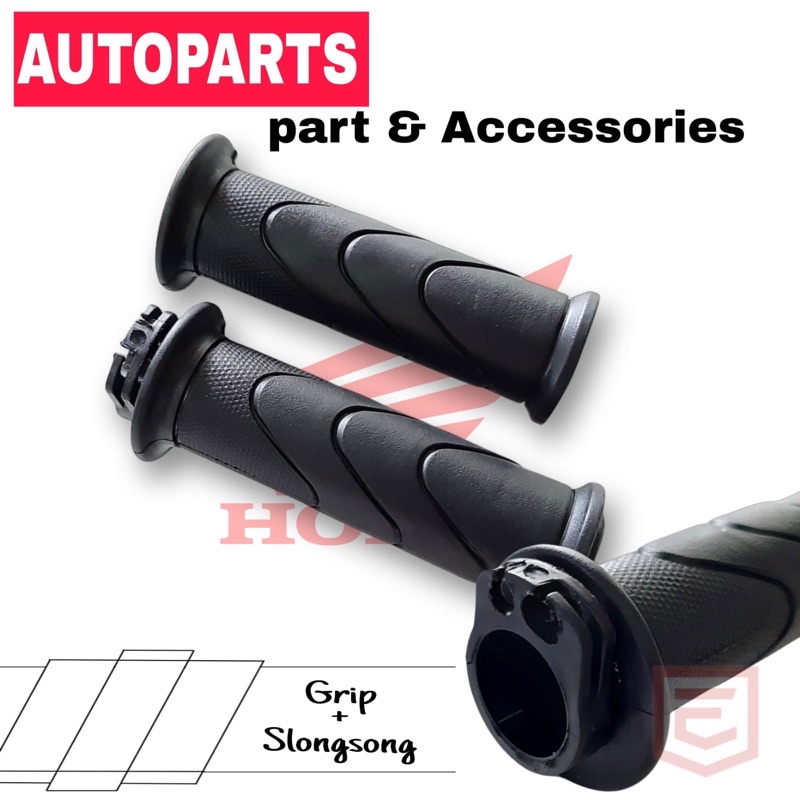 handgrip standar honda set selongsong CKD