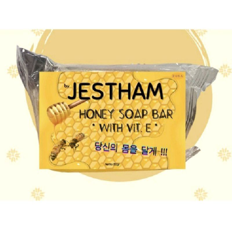 SIAP KIRIM  sabun madu jestham/ jestham honey soap bar korea/ jestham sabun madu korea/ jestham blea