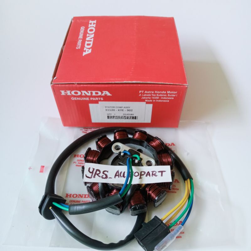 Spul stater spull pengapian Honda Megapro new Megapro mono ORI KYE