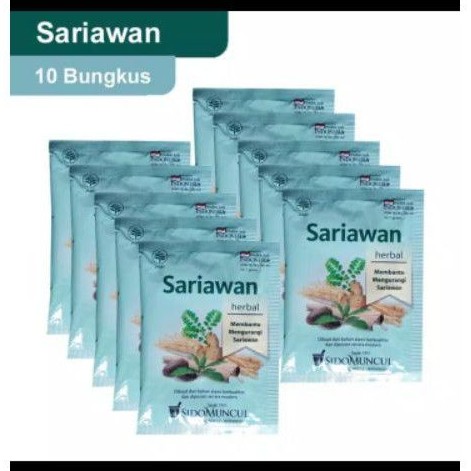 

JAMU SARIAWAN SERBUK SIDOMUNCUL