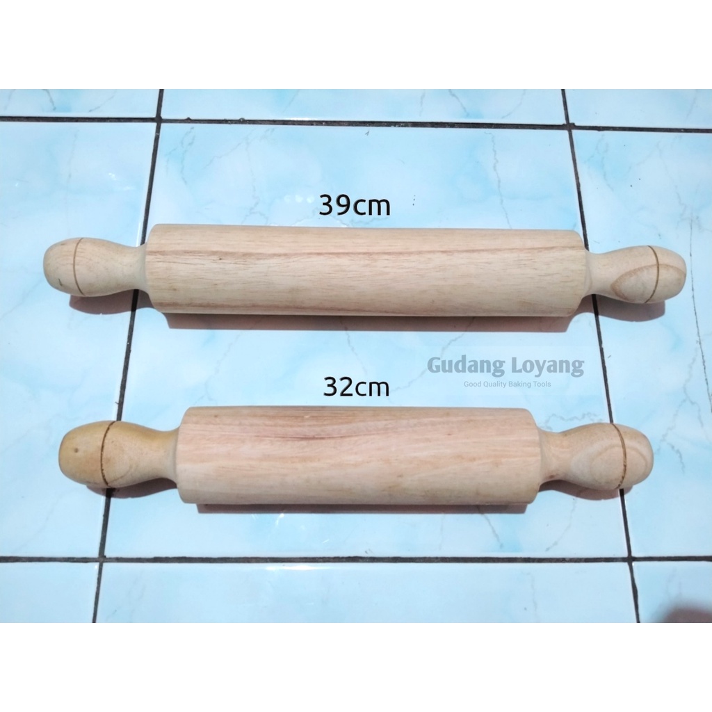 Rolling Pin Kayu Penggiling Adonan