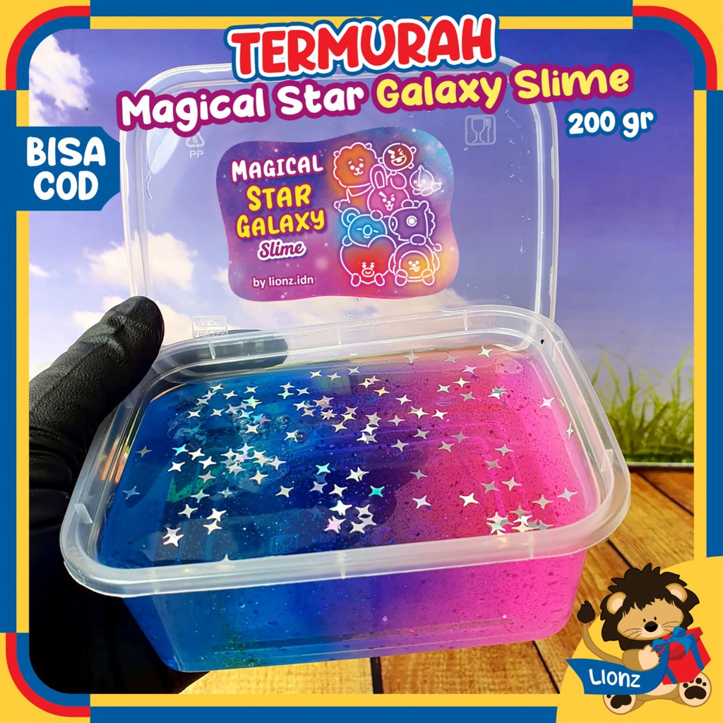 MAGICAL STAR GALAXY slime by Lionz.idn