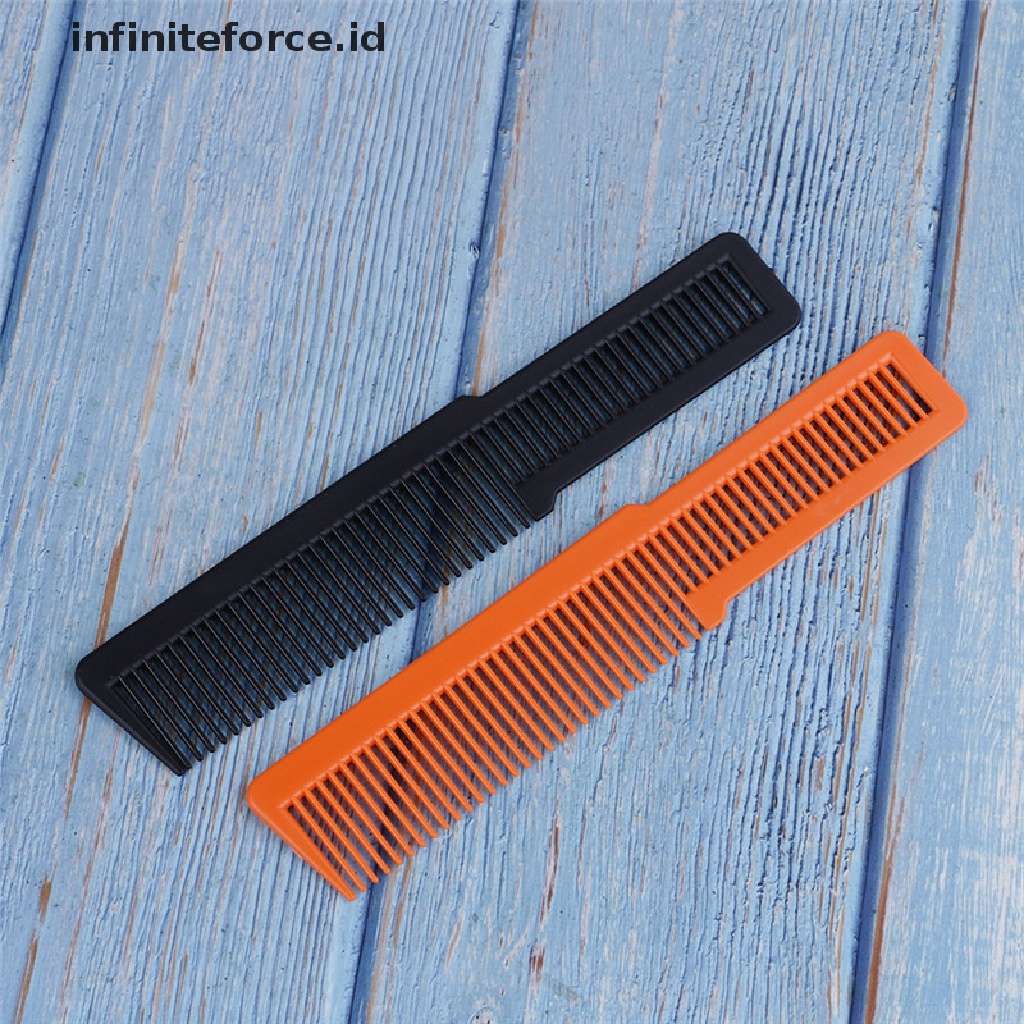 1pc Sisir Pemangkasan Rambut Bahan Plastik Tahan Lama Untuk Salon