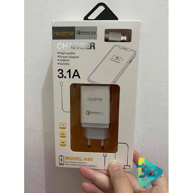 BM048 A80 Cashan Cashan REALME 3Amper QUALCOM micro fast Charging Anti meledak realme 2 3 5 pro c1 JB3784