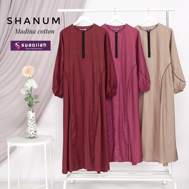 GAMIS ABAYA VB Vol.2 by AURAHOME klambieakwat | Very Basic LD Free Size