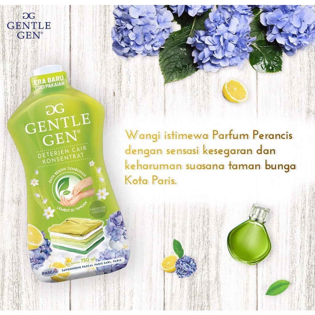 Gentle Gen Deterjen Cair Konsentrat 750ml