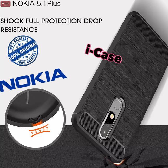 Nokia 5.1 Plus Case rugged armor - casing cover nokia 5.1 plus
