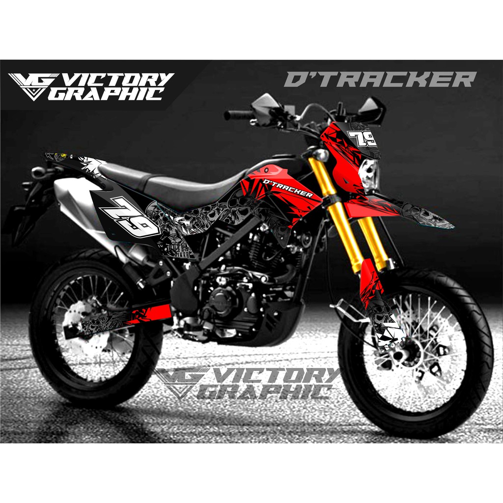 DECAL DTRACKER SE/STIKER MOTOR/STIKER DTRACKER 150