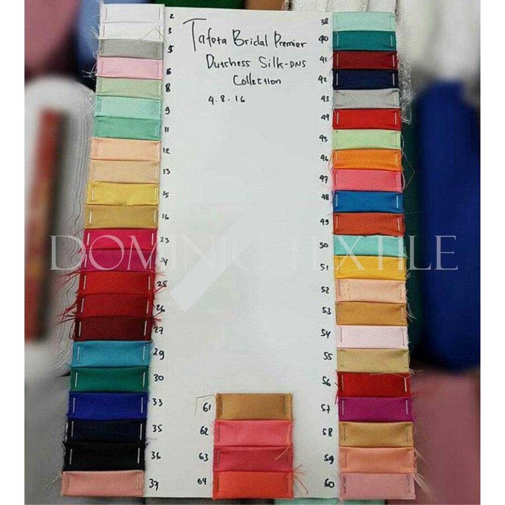 KAIN TAFETA BRIDAL PRIMER - harga per 0,5 meter
