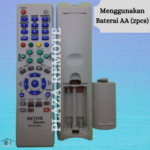 Remot / Remote TV UNIVERSAL RETIVE LCD LED HDMI HD type RTV-2 (AT)
