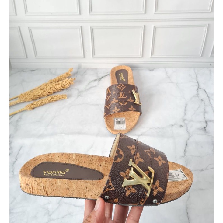 ABBUSHOES Us 103 sendal sol puyuh terbaru mariana 3cm