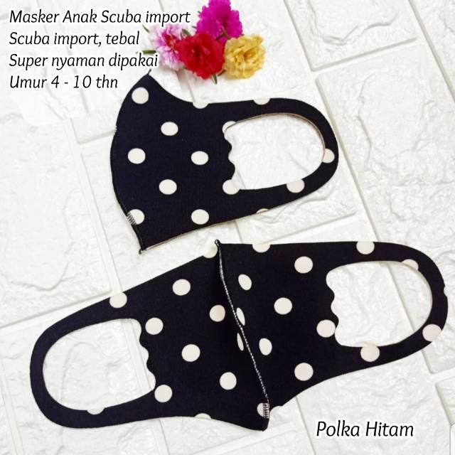 Masker anak usia ±4-10th