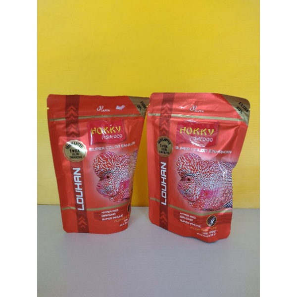 pakan louhan pakan ikan louhan hokky 100gram