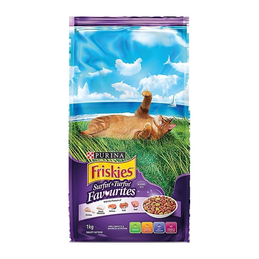 Friskies Surfin Turfin 7kg