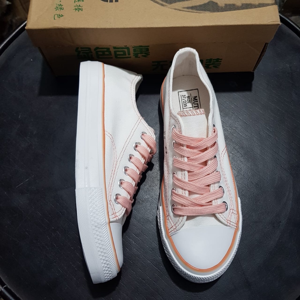 Sepatu Sneakers Korean Simple Ulzzang Shoes Kekinian x77