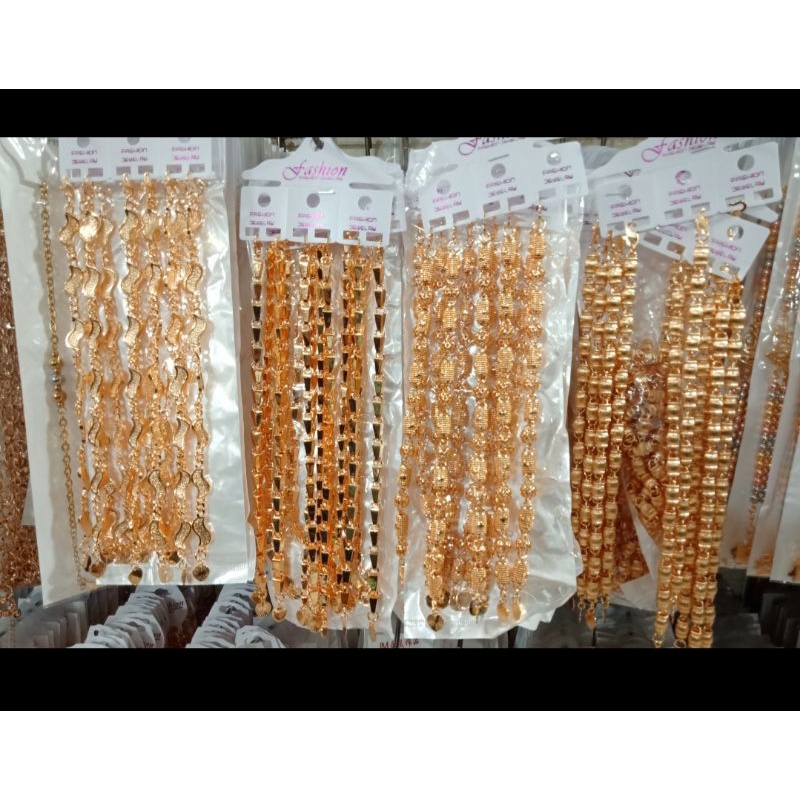 NK51. Gelang xuping wanita lapis emas ukuran 18 cm