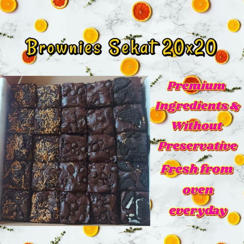 

brownise sekat 20x20