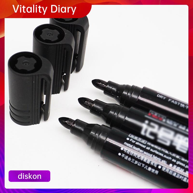 

【COD❤️】Permanent Marker Spidol Permanen Round Tip Joyko Refillable VDY