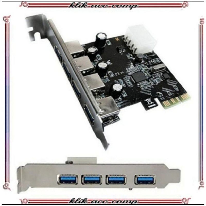 Pci card express usb 4 port 3.0