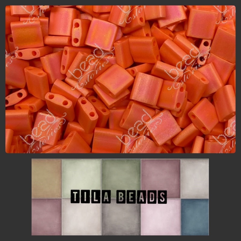 Miyuki Tila Beads TL - Orange