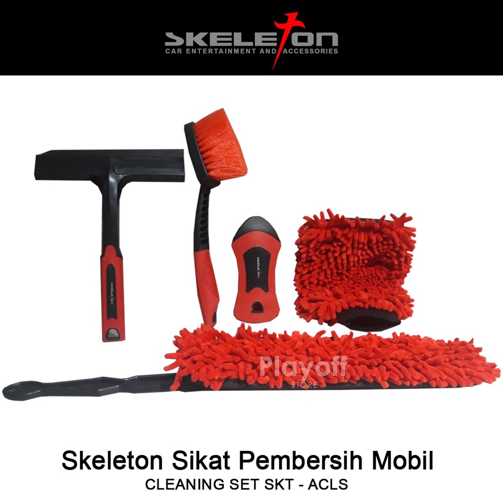 (Satu Set) Sikat Pembersih Mobil - Car Cleaning Set