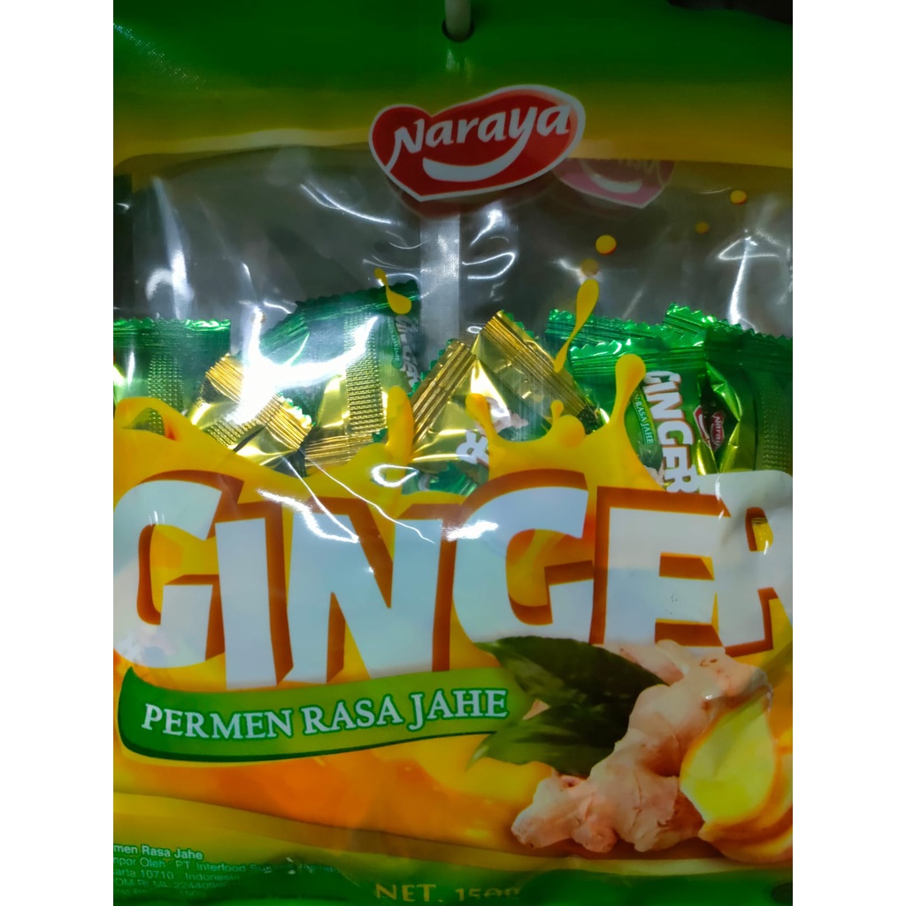 

NARAYA GINGER PERMEN RASA JAHE 150G [KS]