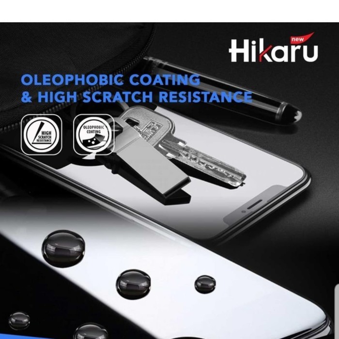 Tempered Glass iPhone 13 Pro Max / 13 Pro / iPhone 13 full Cover Hikaru indoscreen full set