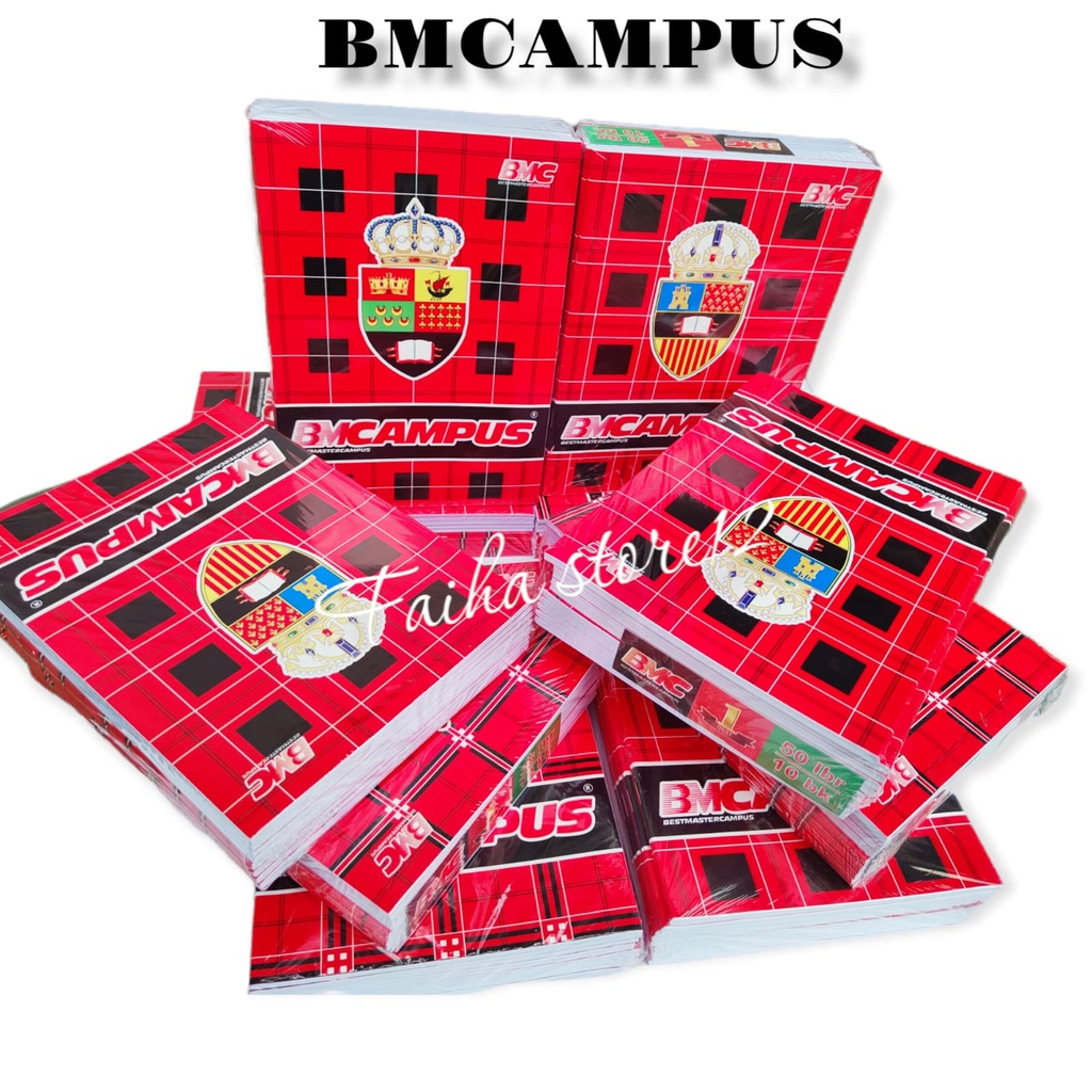 

Buku Tulis Sekolah Big Boss Campus BM CAMPUS 50/ 36 Lembar Ukuran Boxy