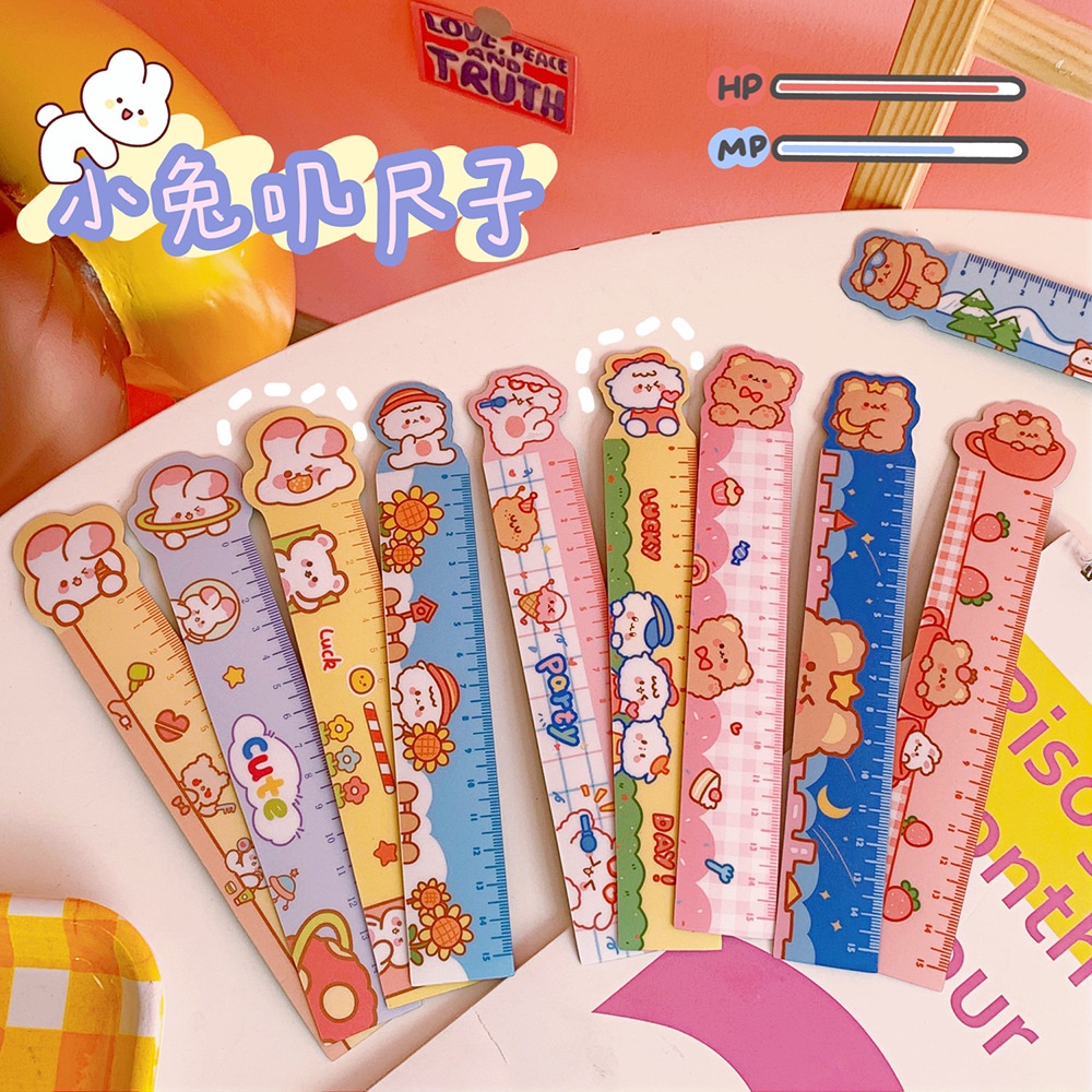 

Penggaris Lucu Bahan Lentur Fleksibel Magnet Magnetic Ruler