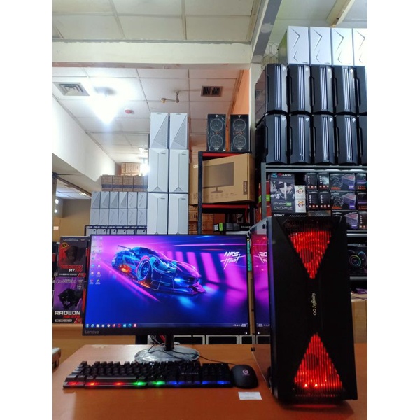 STOK TERBATAS PC GAMING AMD RYZEN 5 5600G RAM 8 GB FULL NEW