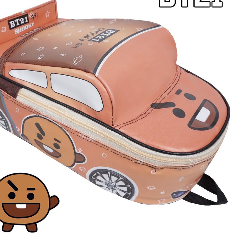 BT21 - Tas Ransel Sekolah Anak BT21/Tas Ransel Sekolah Mobil BT21/Tas Ransel Sekolah PAUD/Tas BT21