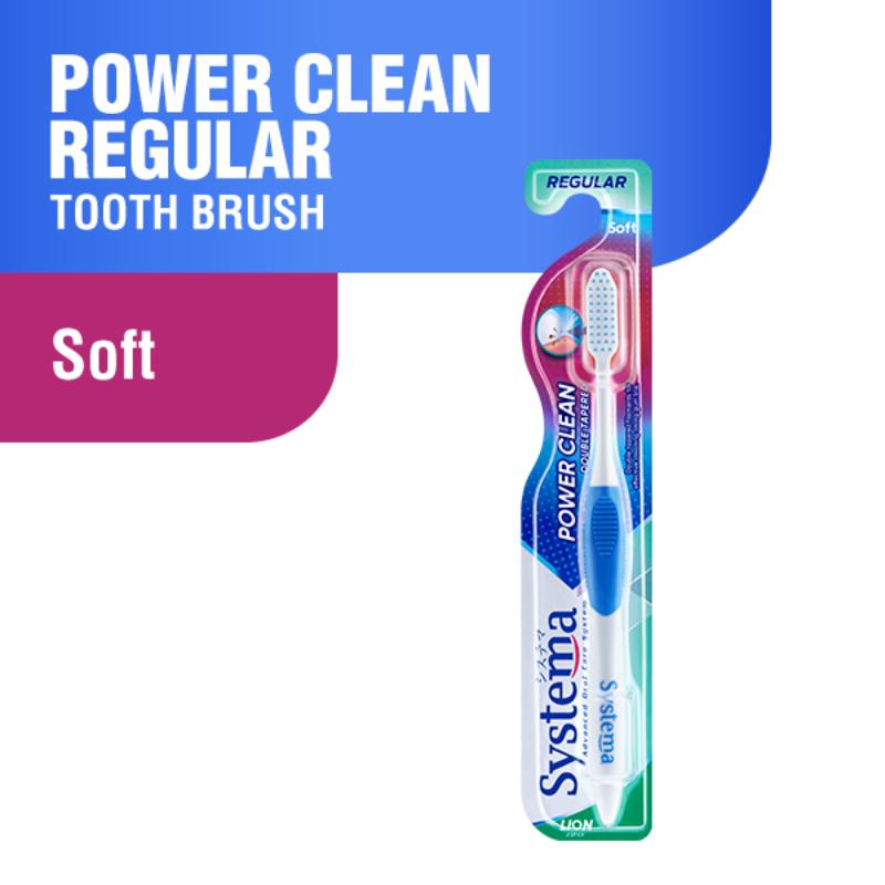 Systema Toothbrush Power Clean Regular Soft 1010389