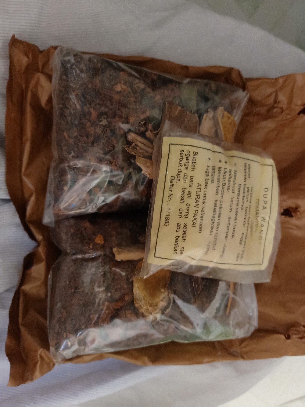 Rempah Ratus Dupa Wangi Temanten Sekar Sari Original Gs