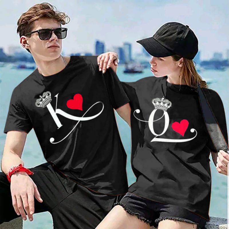 Baju couple tren kekinian - pakaian pasangan kaos couple kekinian